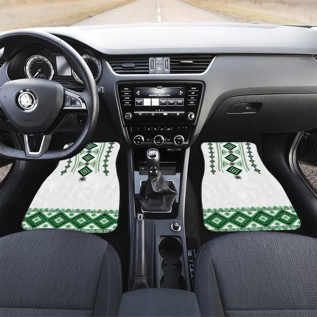 Ukraine Vyshyvanka Inspired Car Mats Ukrainian Traditional Folk Pattern