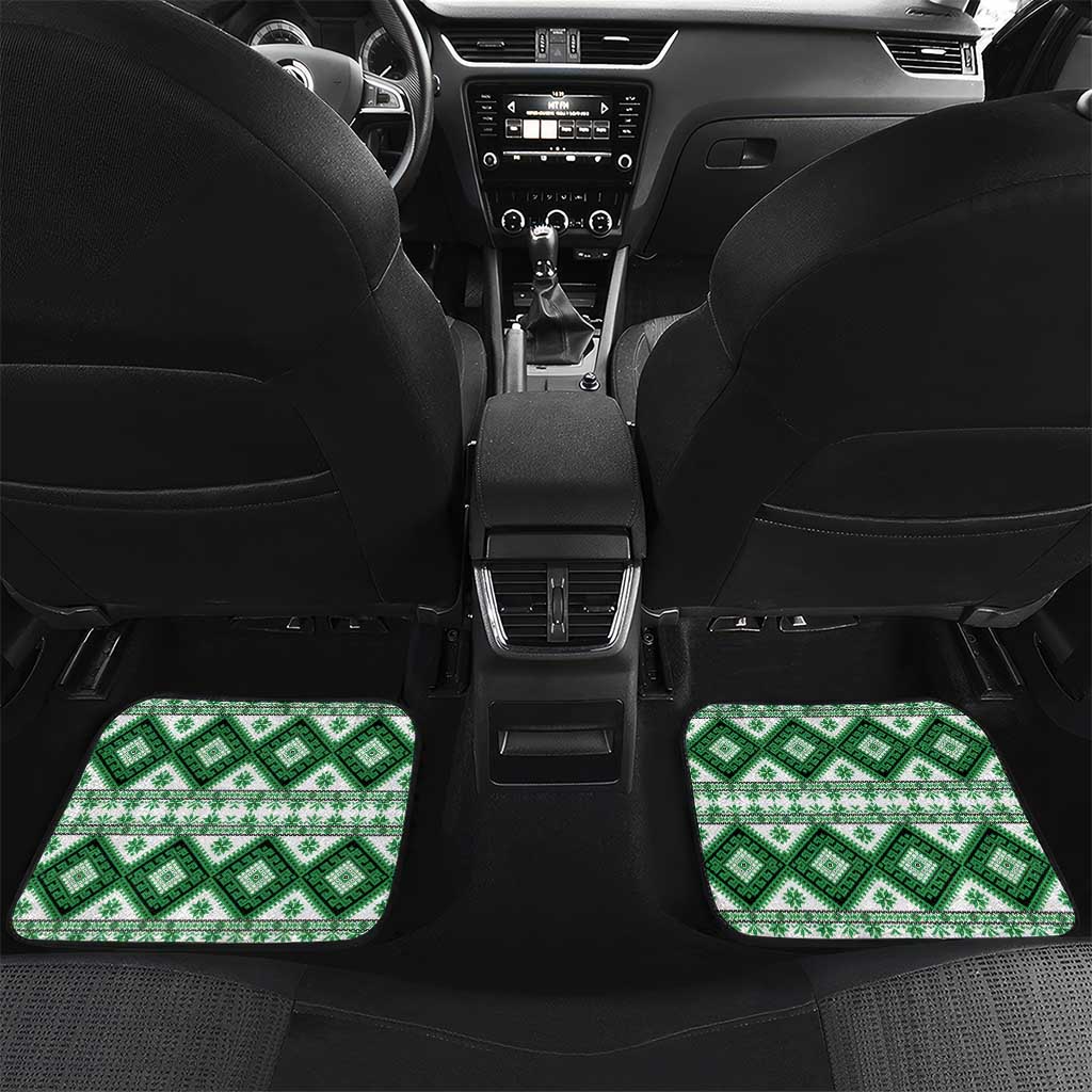 Ukraine Vyshyvanka Inspired Car Mats Ukrainian Traditional Folk Pattern