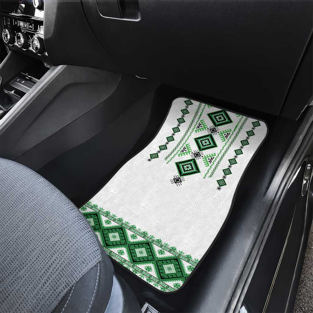 Ukraine Vyshyvanka Inspired Car Mats Ukrainian Traditional Folk Pattern