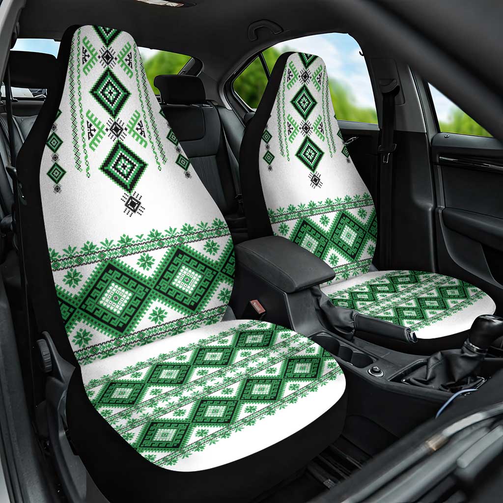 Ukraine Vyshyvanka Inspired Car Seat Cover Ukrainian Traditional Folk Pattern