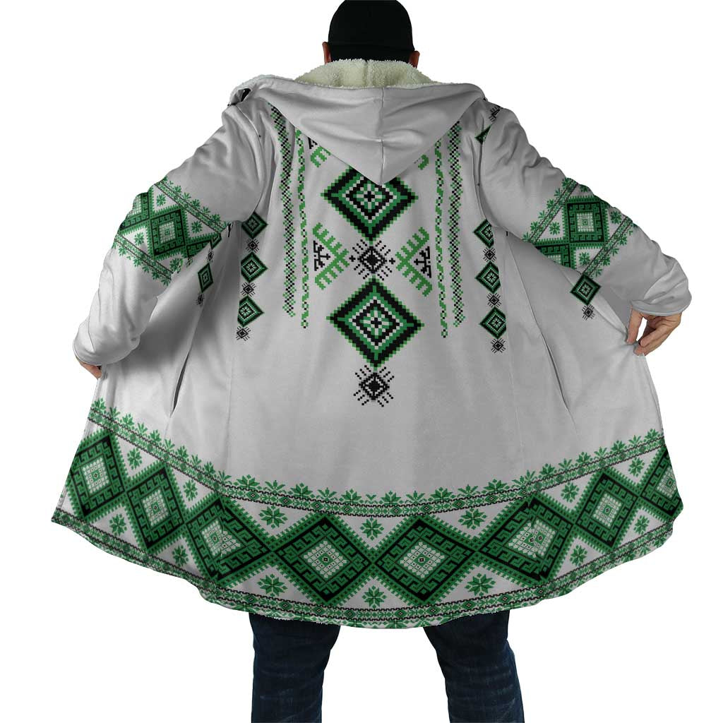 Ukraine Vyshyvanka Inspired Cloak Ukrainian Traditional Folk Pattern