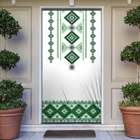 Ukraine Vyshyvanka Inspired Door Cover Ukrainian Traditional Folk Pattern