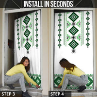Ukraine Vyshyvanka Inspired Door Cover Ukrainian Traditional Folk Pattern