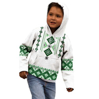 Ukraine Vyshyvanka Inspired Kid Hoodie Ukrainian Traditional Folk Pattern