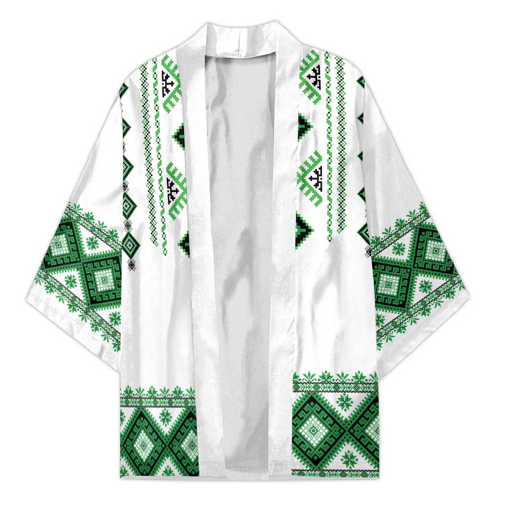 Ukraine Vyshyvanka Inspired Kimono Ukrainian Traditional Folk Pattern