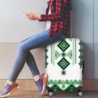 Ukraine Vyshyvanka Inspired Luggage Cover Ukrainian Traditional Folk Pattern