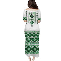 Ukraine Vyshyvanka Inspired Puletasi Ukrainian Traditional Folk Pattern