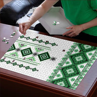 Ukraine Vyshyvanka Inspired Puzzle Ukrainian Traditional Folk Pattern