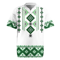 Ukraine Vyshyvanka Inspired Rugby Jersey Ukrainian Traditional Folk Pattern