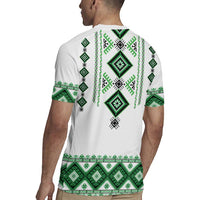 Ukraine Vyshyvanka Inspired Rugby Jersey Ukrainian Traditional Folk Pattern