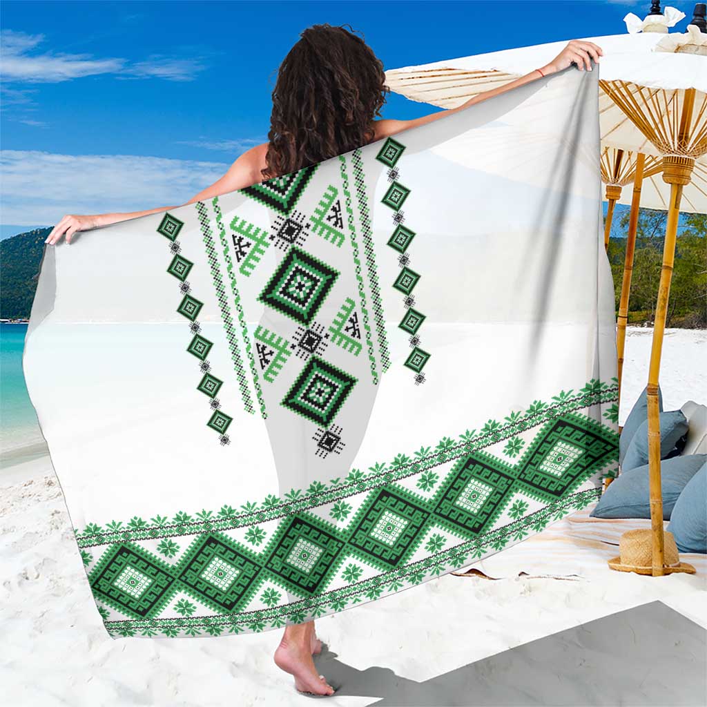 Ukraine Vyshyvanka Inspired Sarong Ukrainian Traditional Folk Pattern