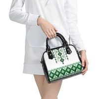 Ukraine Vyshyvanka Inspired Shoulder Handbag Ukrainian Traditional Folk Pattern
