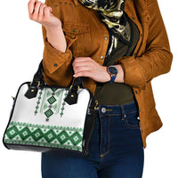 Ukraine Vyshyvanka Inspired Shoulder Handbag Ukrainian Traditional Folk Pattern