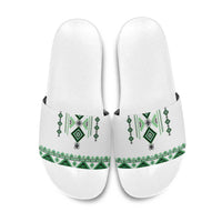 Ukraine Vyshyvanka Inspired Slide Sandals Ukrainian Traditional Folk Pattern