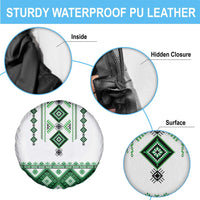 Ukraine Vyshyvanka Inspired Spare Tire Cover Ukrainian Traditional Folk Pattern