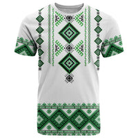 Ukraine Vyshyvanka Inspired T Shirt Ukrainian Traditional Folk Pattern