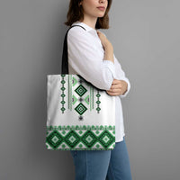 Ukraine Vyshyvanka Inspired Tote Bag Ukrainian Traditional Folk Pattern