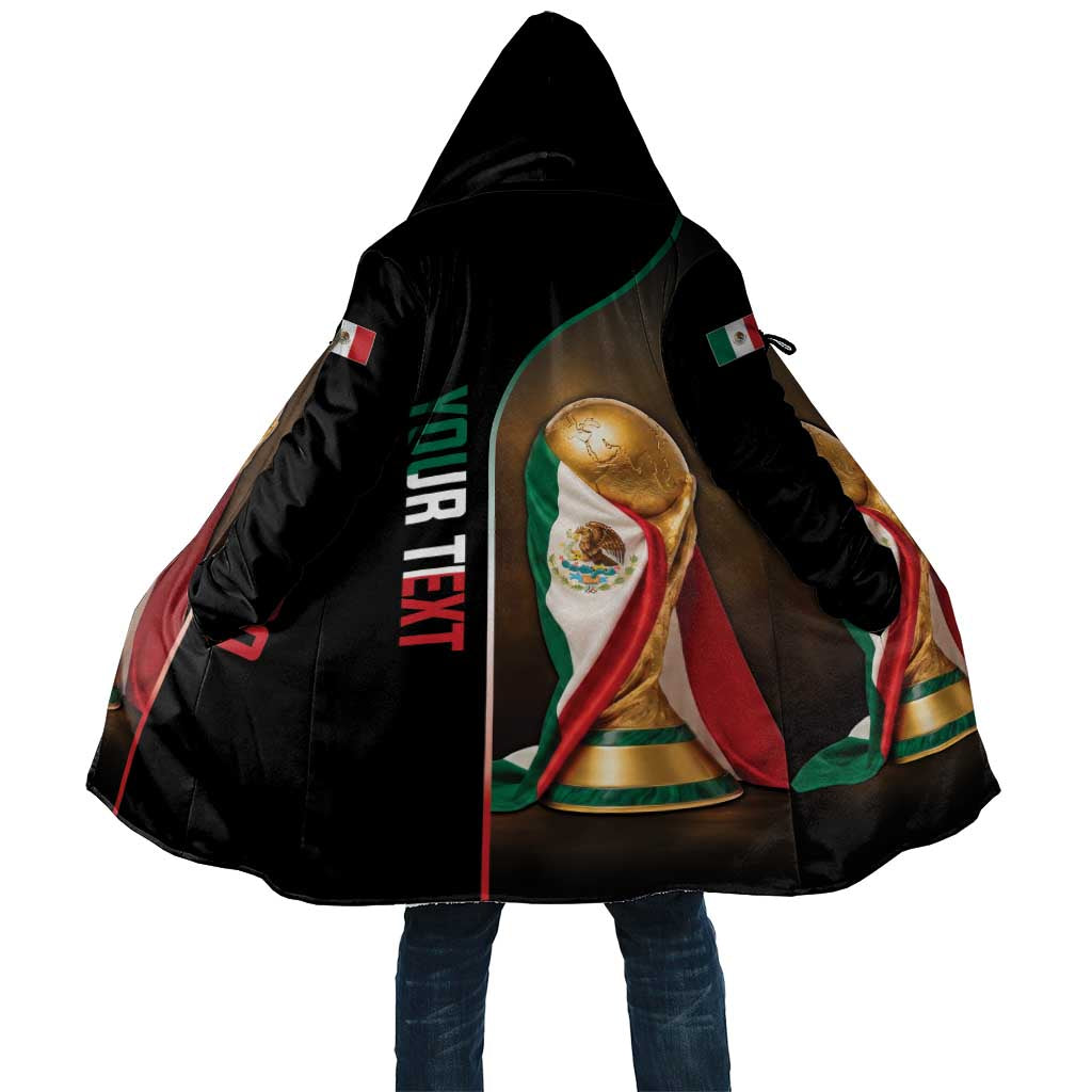 Personalized Mexico Football 2026 Cloak Trophy Flag Pride Art