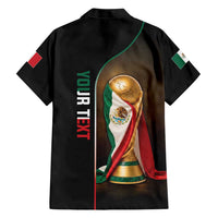 Personalized Mexico Football 2026 Hawaiian Shirt Trophy Flag Pride Art