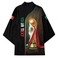 Personalized Mexico Football 2026 Kimono Trophy Flag Pride Art