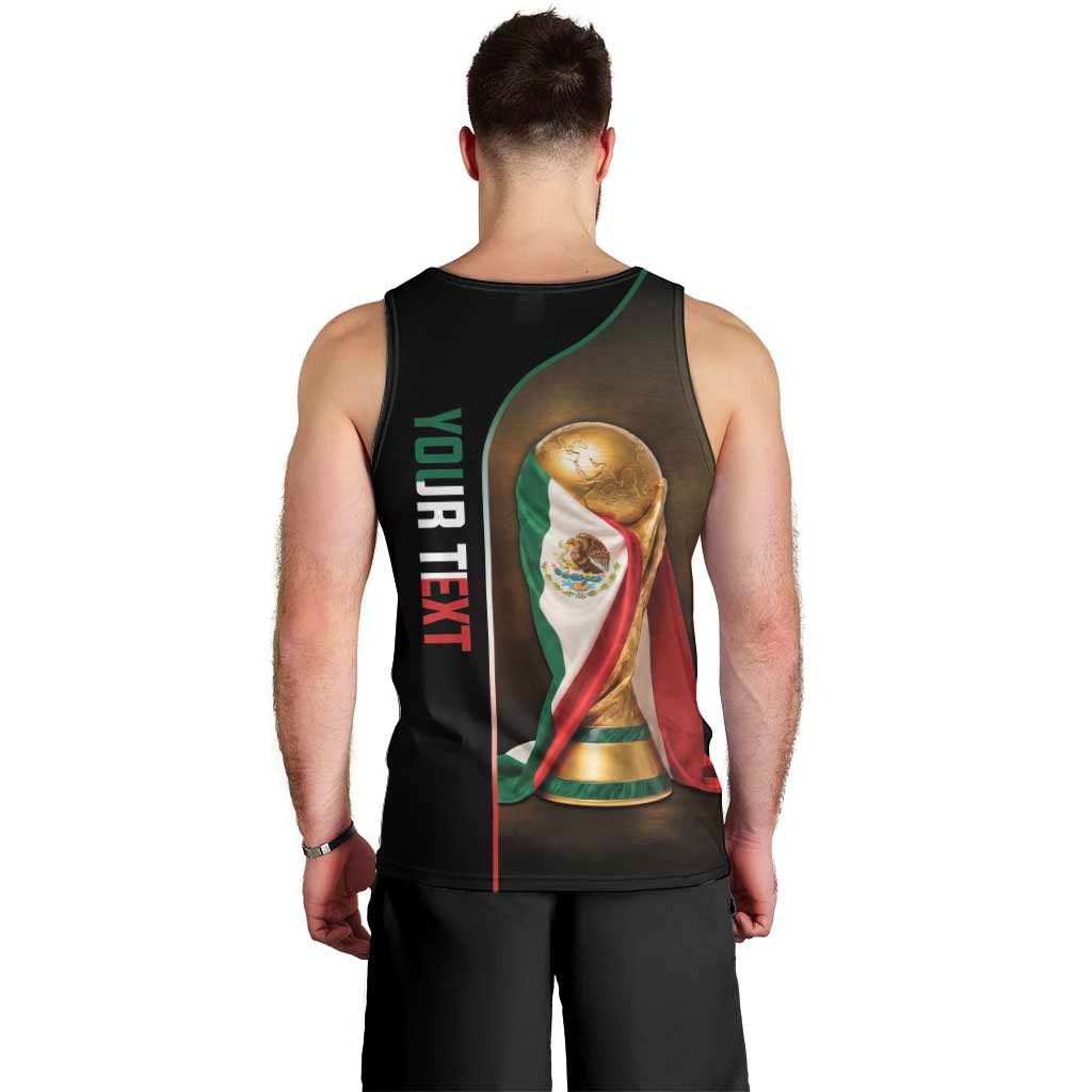 Personalized Mexico Football 2026 Men Tank Top Trophy Flag Pride Art