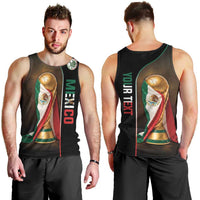 Personalized Mexico Football 2026 Men Tank Top Trophy Flag Pride Art