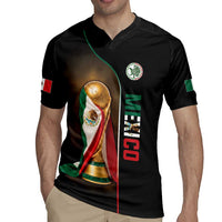 Personalized Mexico Football 2026 Rugby Jersey Trophy Flag Pride Art