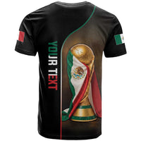 Personalized Mexico Football 2026 T Shirt Trophy Flag Pride Art