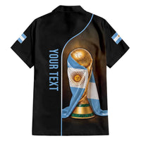 Personalized Argentina Football 2026 Hawaiian Shirt Trophy Flag Pride Art