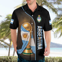 Personalized Argentina Football 2026 Hawaiian Shirt Trophy Flag Pride Art