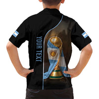 Personalized Argentina Football 2026 Hawaiian Shirt Trophy Flag Pride Art