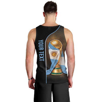 Personalized Argentina Football 2026 Men Tank Top Trophy Flag Pride Art