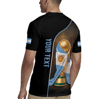 Personalized Argentina Football 2026 Rugby Jersey Trophy Flag Pride Art