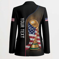 Personalized  USA Football 2026 Blazer Trophy Flag Pride Art