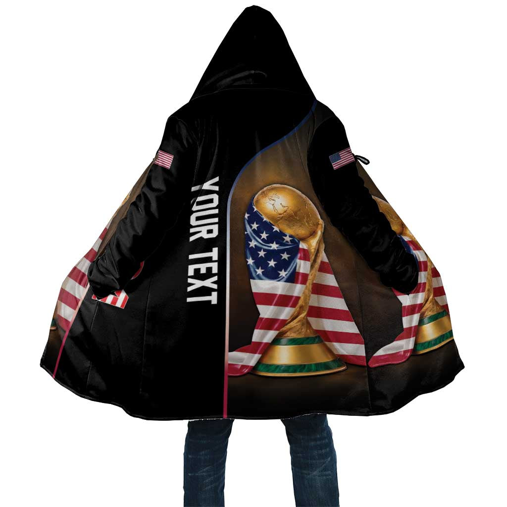 Personalized  USA Football 2026 Cloak Trophy Flag Pride Art