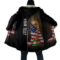 Personalized  USA Football 2026 Cloak Trophy Flag Pride Art