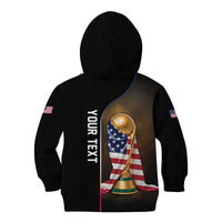 Personalized  USA Football 2026 Kid Hoodie Trophy Flag Pride Art