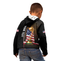 Personalized  USA Football 2026 Kid Hoodie Trophy Flag Pride Art