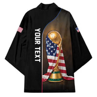 Personalized  USA Football 2026 Kimono Trophy Flag Pride Art