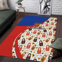 Russian Doll Area Rug Flag Color Style No1 - Wonder Print Shop