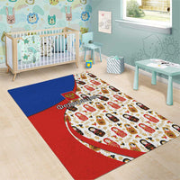 Russian Doll Area Rug Flag Color Style No1 - Wonder Print Shop