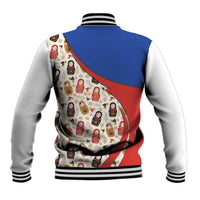 Russian Doll Baseball Jacket Flag Color Style No1 - Wonder Print Shop