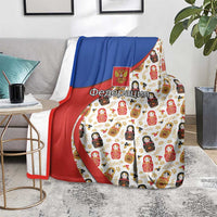 Russian Doll Blanket Flag Color Style No1 - Wonder Print Shop