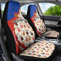 Russian Doll Car Seat Cover Flag Color Style No1 - Wonder Print Shop