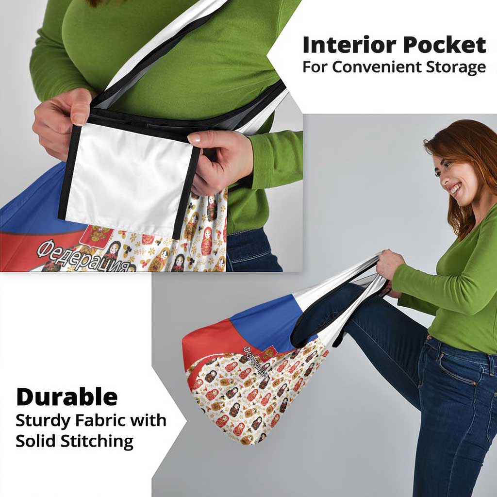 Russian Doll Grocery Bag Flag Color Style No1 - Wonder Print Shop