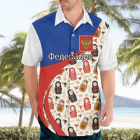 Russian Doll Hawaiian Shirt Flag Color Style No1 - Wonder Print Shop