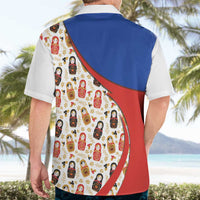 Russian Doll Hawaiian Shirt Flag Color Style No1 - Wonder Print Shop