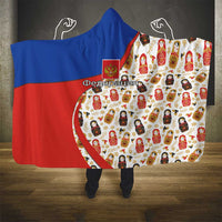 Russian Doll Hooded Blanket Flag Color Style No1 - Wonder Print Shop