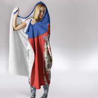 Russian Doll Hooded Blanket Flag Color Style No1 - Wonder Print Shop