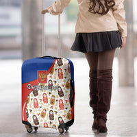 Russian Doll Luggage Cover Flag Color Style No1 - Wonder Print Shop